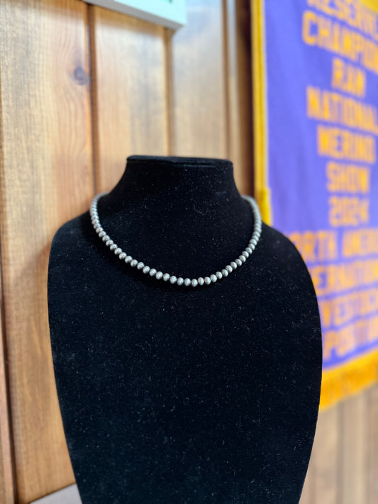 18” 6mm Navajo Pearl Necklace