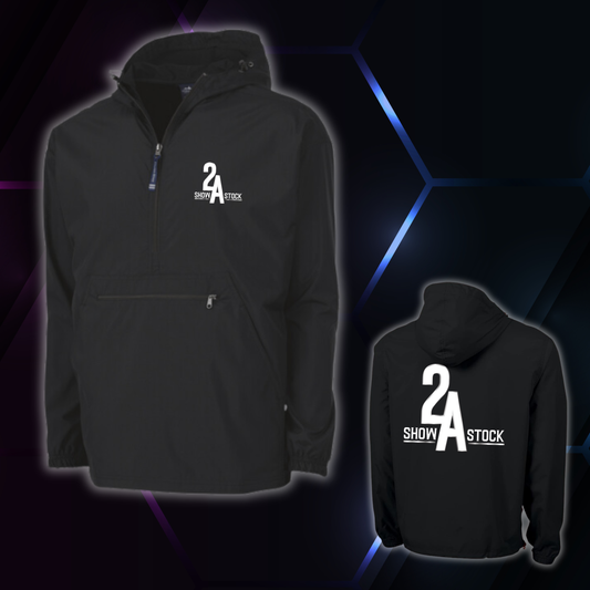 2A Black Windbreaker