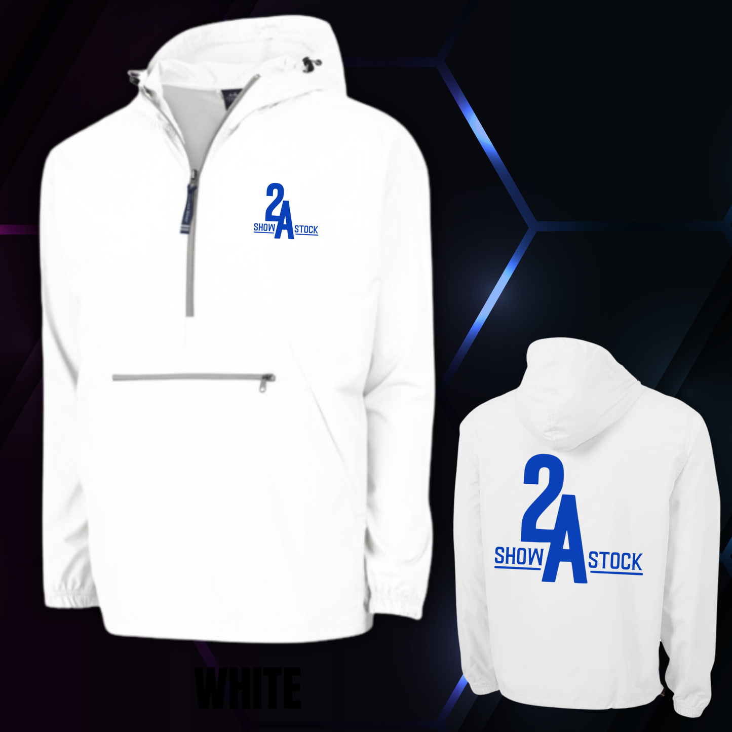 2A White Windbreaker