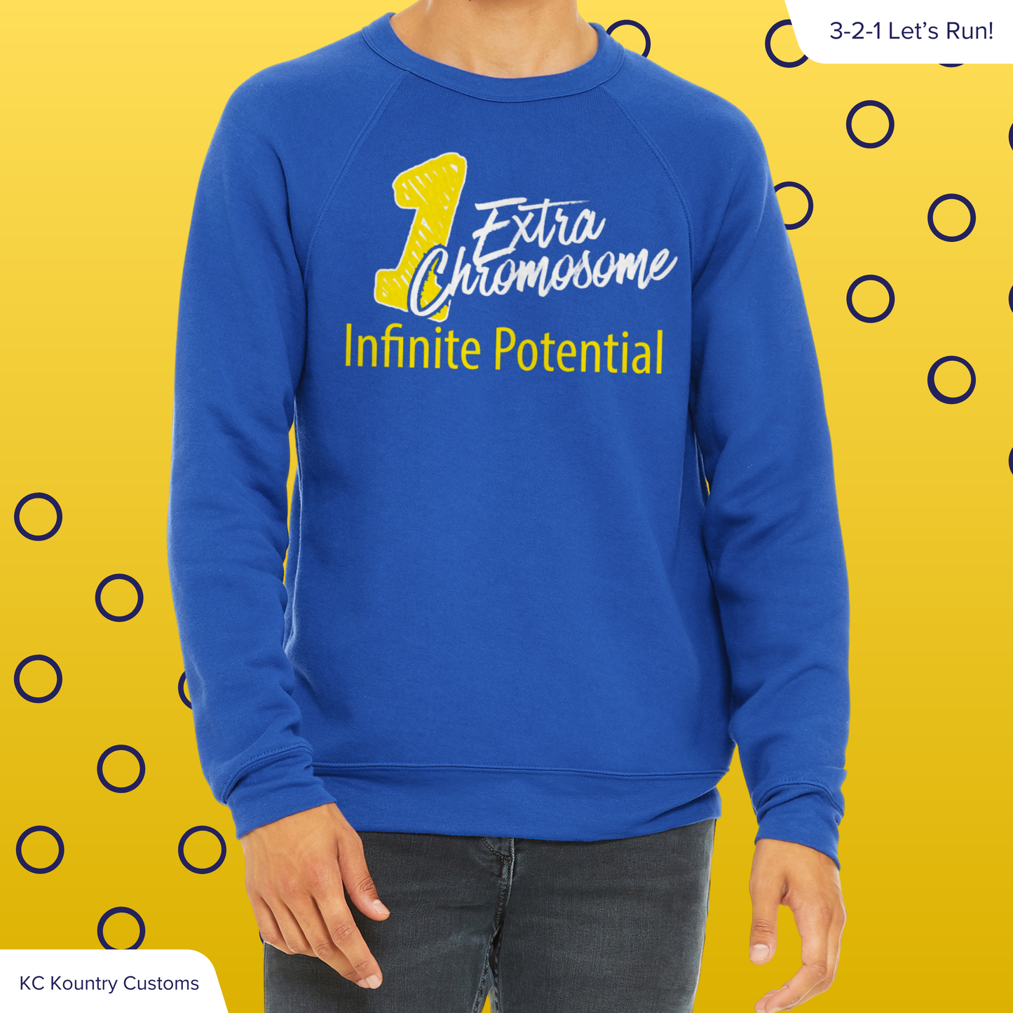 1 Extra Chromosome - Infinite Potential - CREWNECK