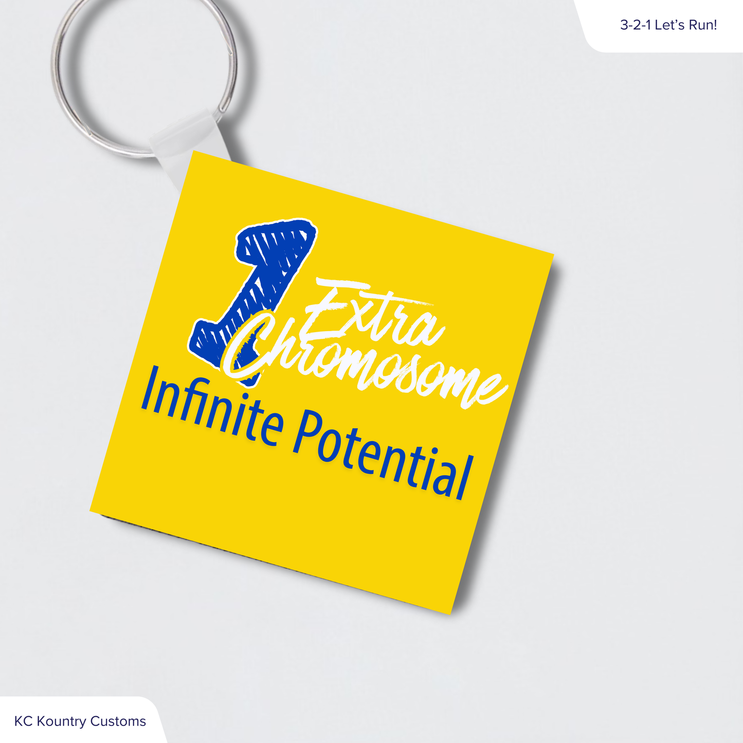 1 Extra Chromosome - Infinite Potential Keychain
