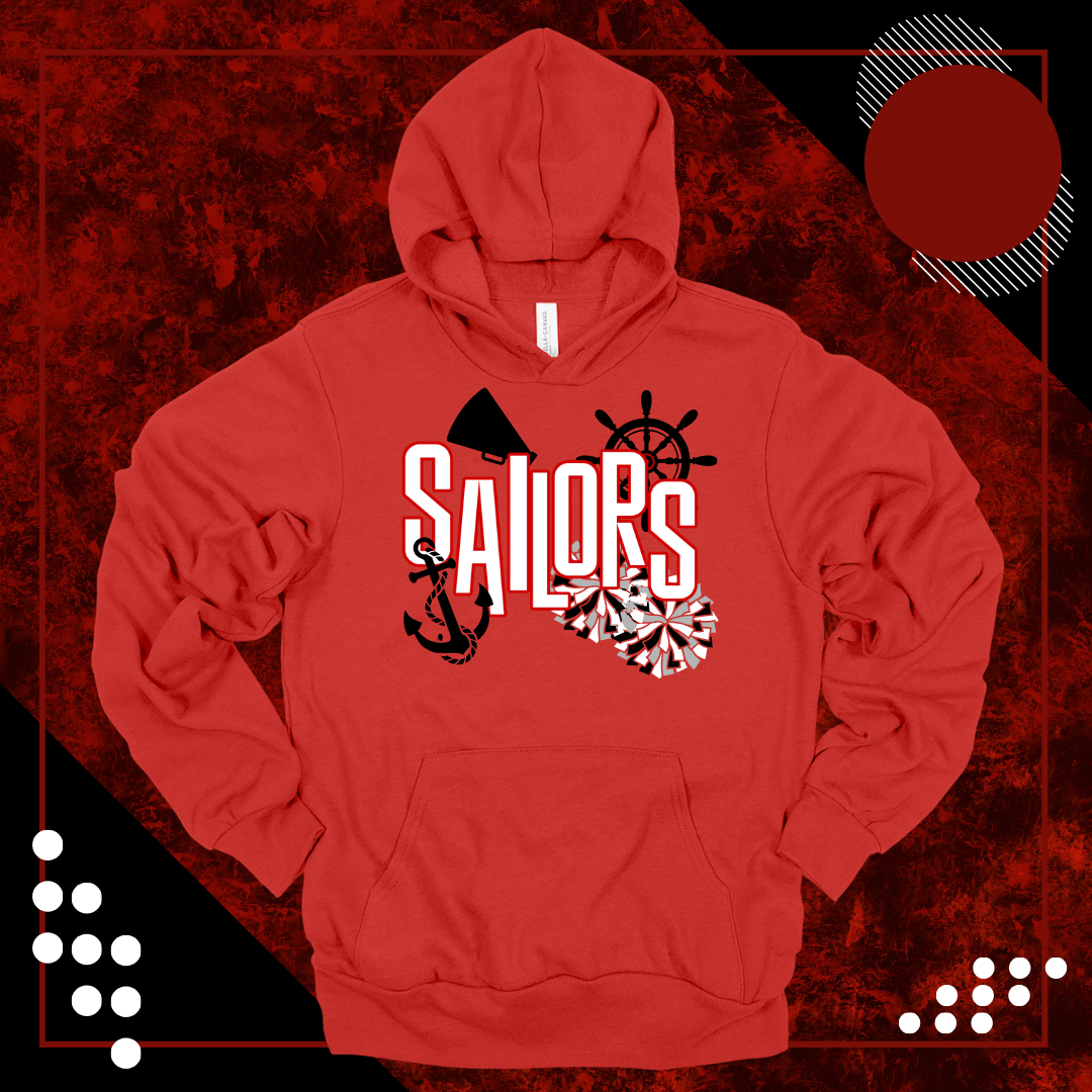 LS Sailor Collage Sweatshirt