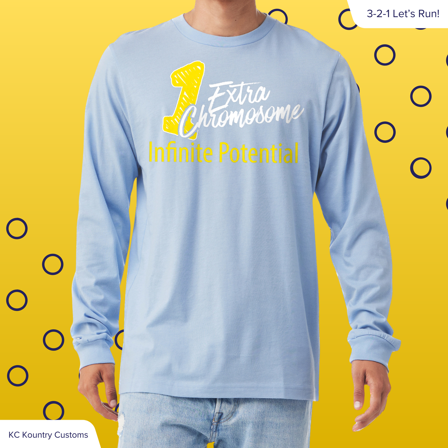 1 Extra Chromosome - Infinite Potential - LONG SLEEVE