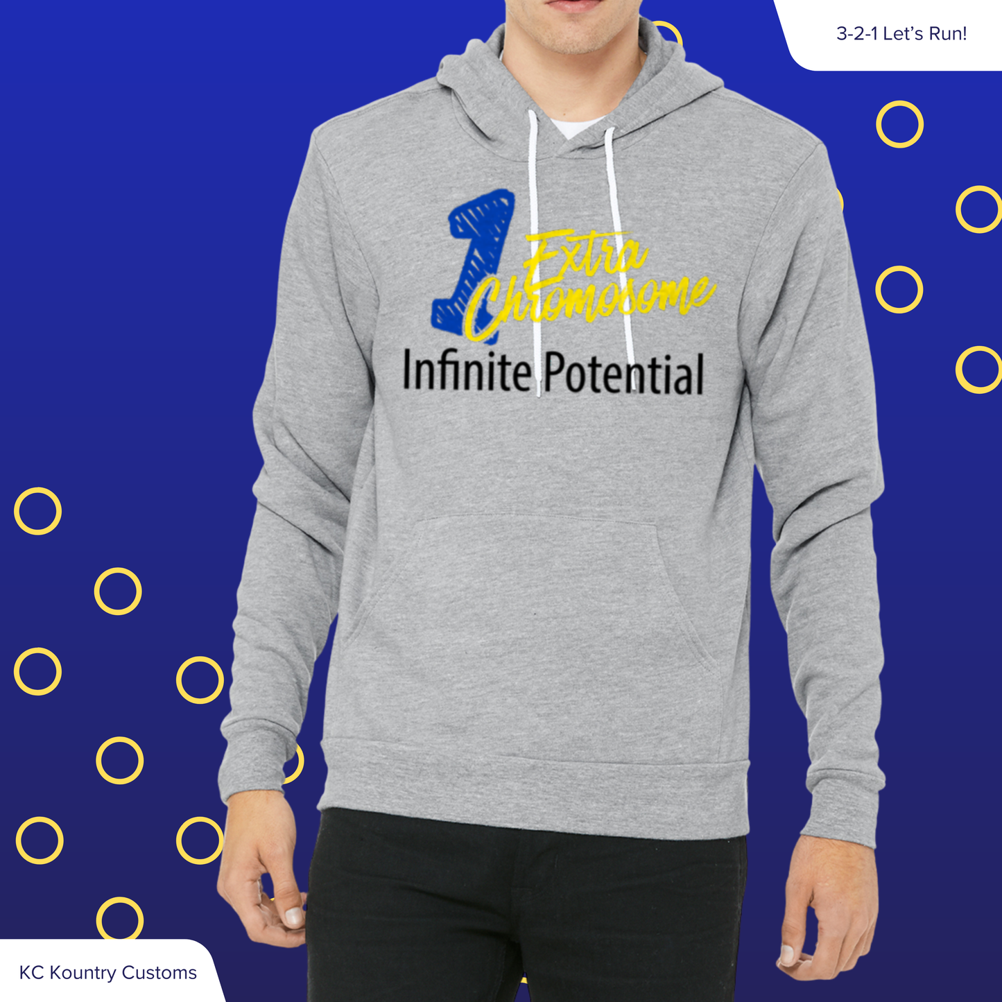 1 Extra Chromosome - Infinite Potential - HOODIE