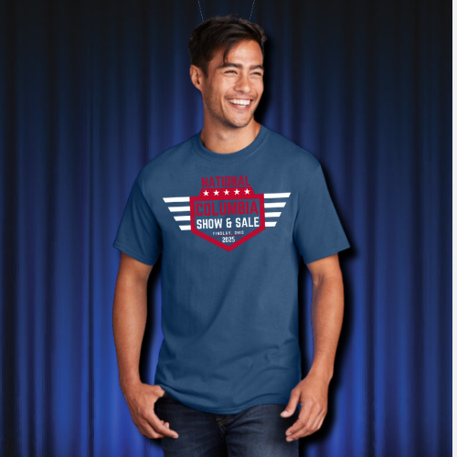 2025 National Columbia Neptune Blue T-Shirt
