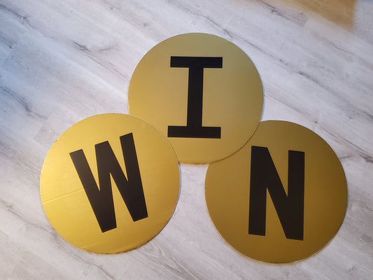 Cheer Letter Signs