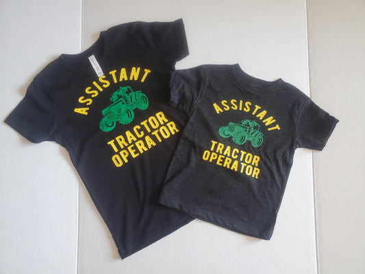 Assistant Tractor Operator Youth Tee