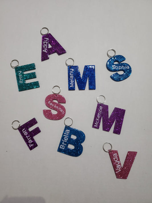 Large Letter Keychain