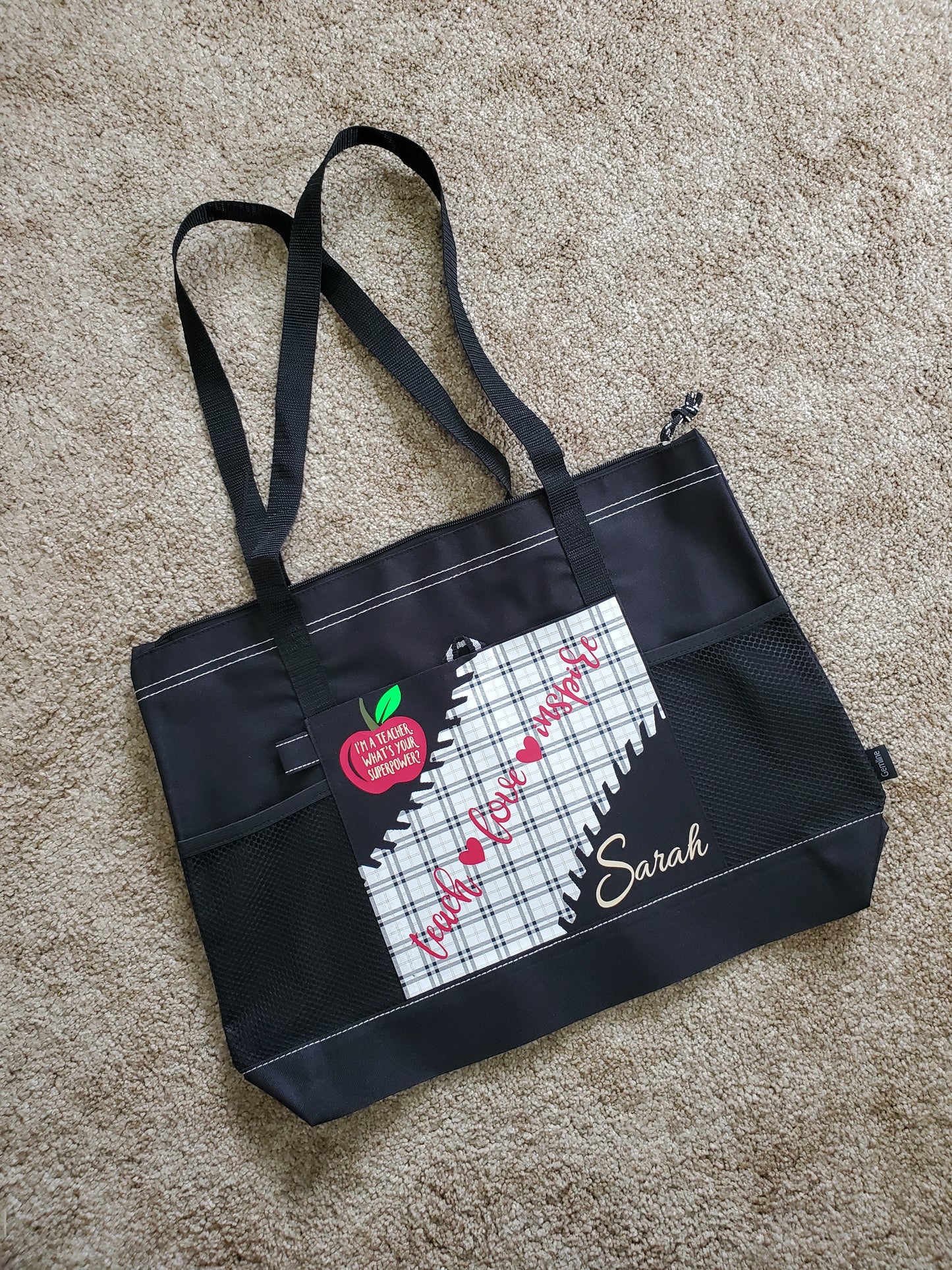 Teach, Love, Inspire Tote Bag