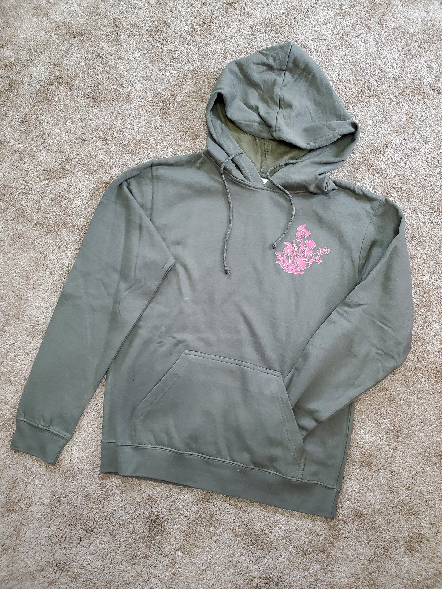 Pocket Flowers Hoodie