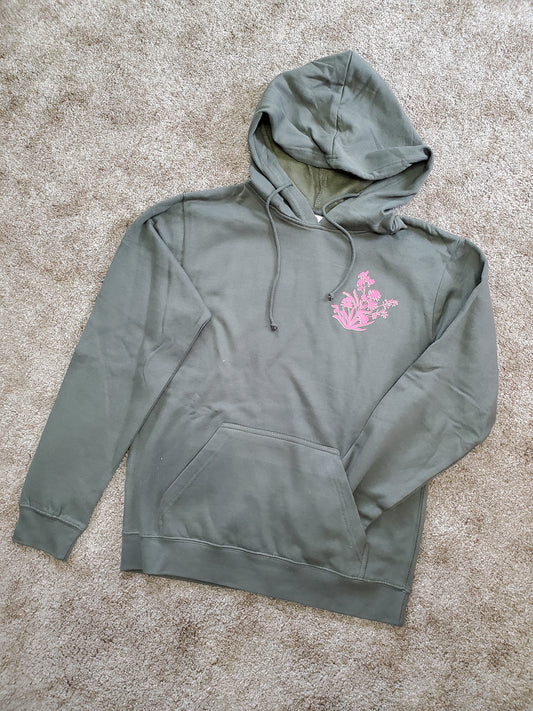 Pocket Flowers Hoodie