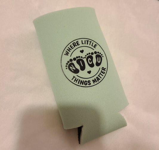 Where Little Things Matter Slim Koozie