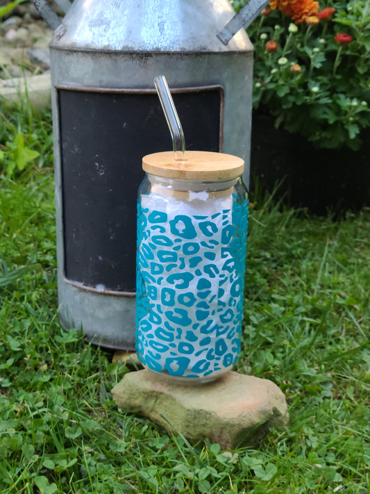Cheetah Print Bamboo Cup