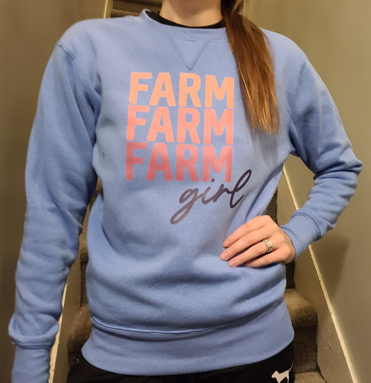 Farm Girl Crew Sweatshirt