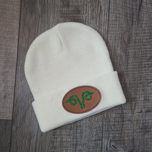 Youth GV White Beanie