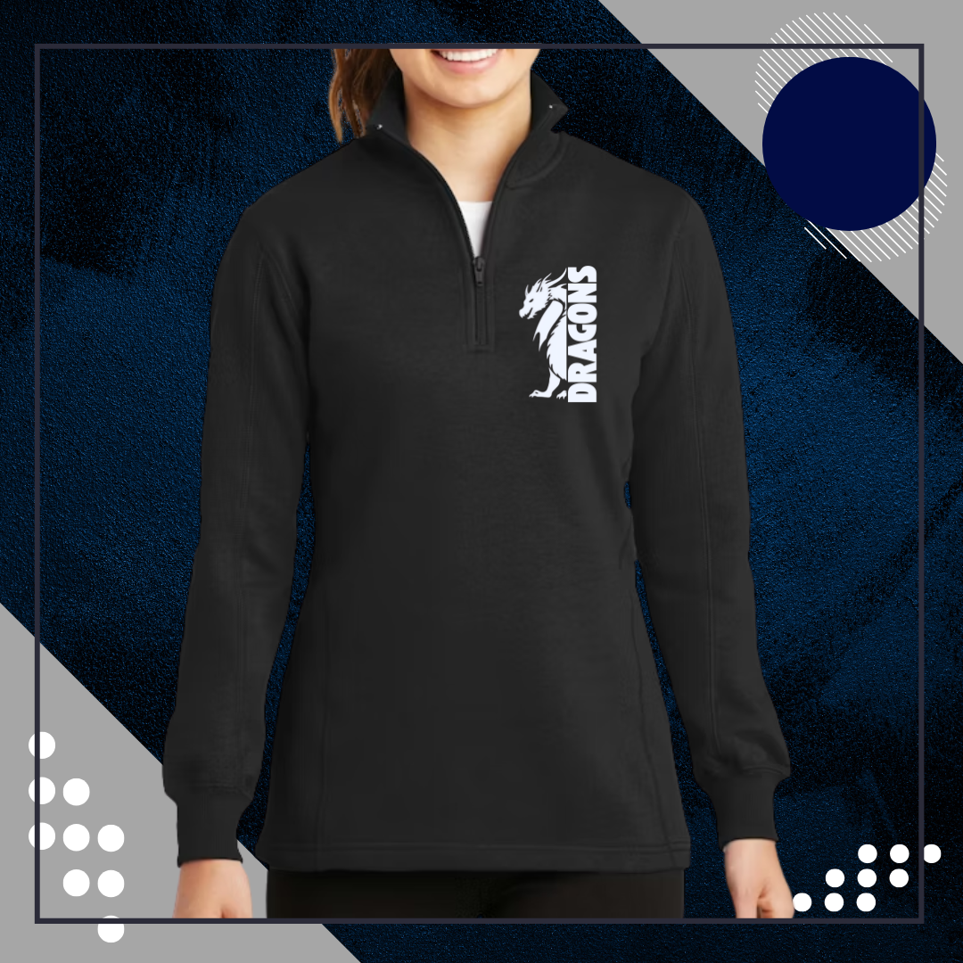 WC Women's 1/4 Zip Sweatshirt