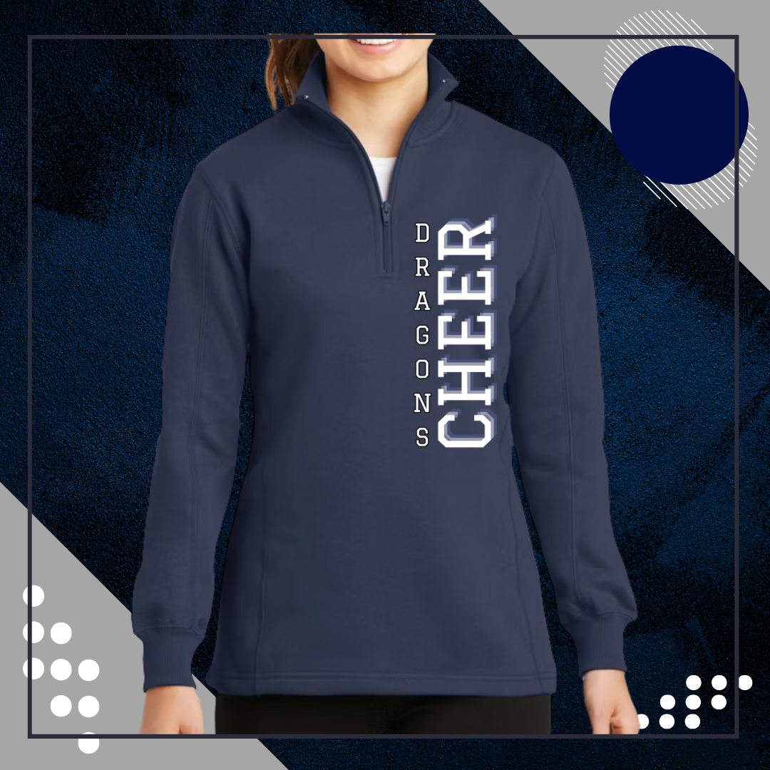 WC Women's 1/4 Zip Sweatshirt