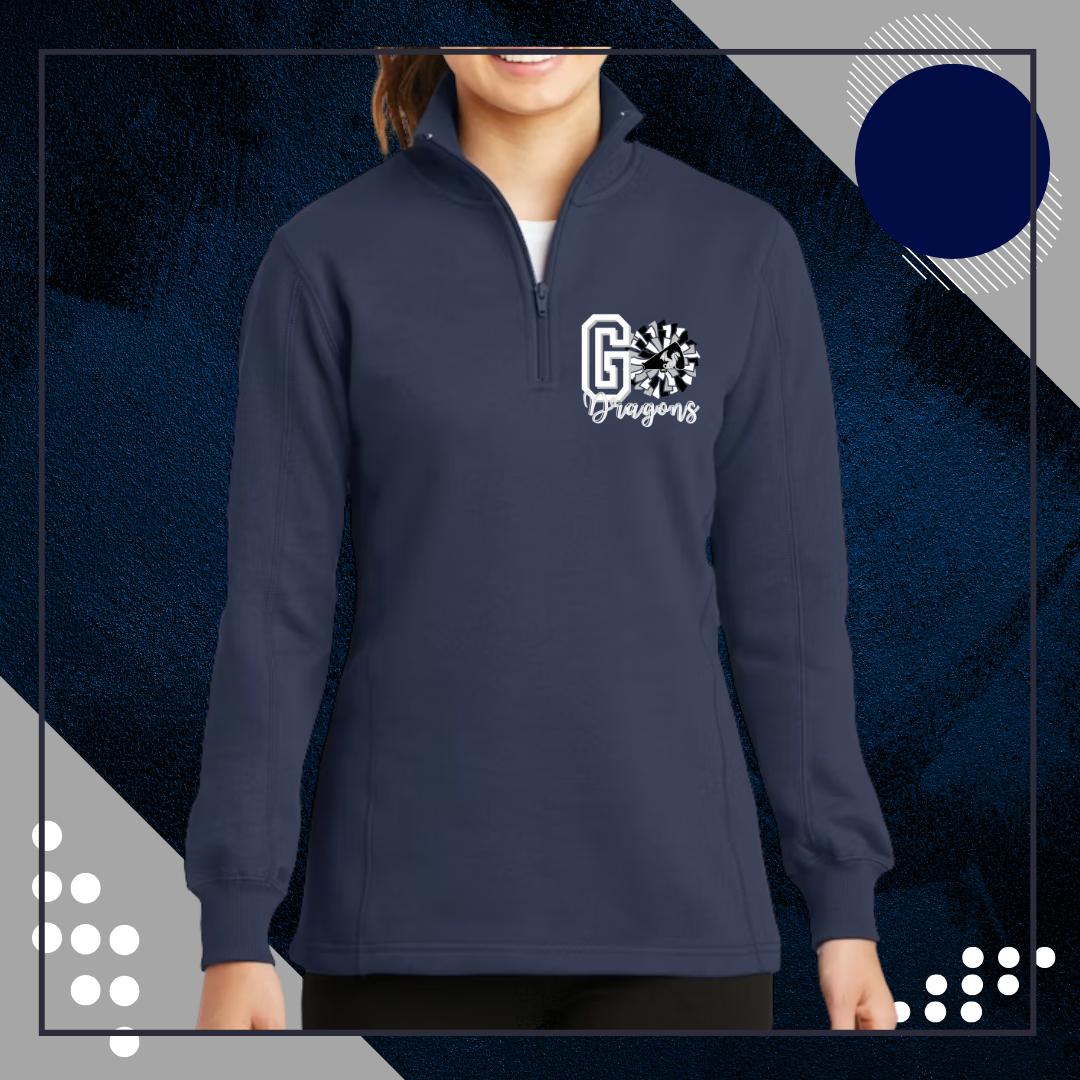 WC Women's 1/4 Zip Sweatshirt