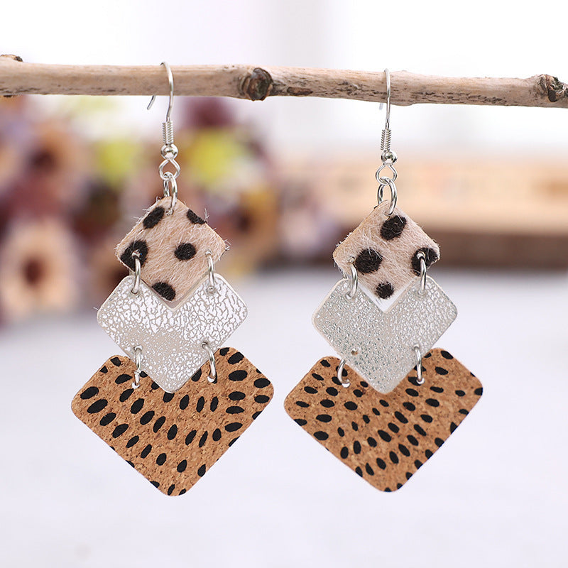 Alloy Drop Earrings