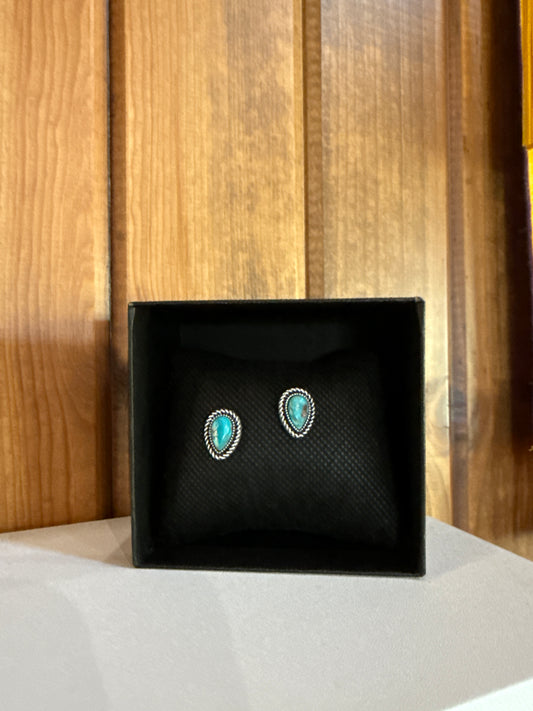 10mm Drop Gemstone Earrings