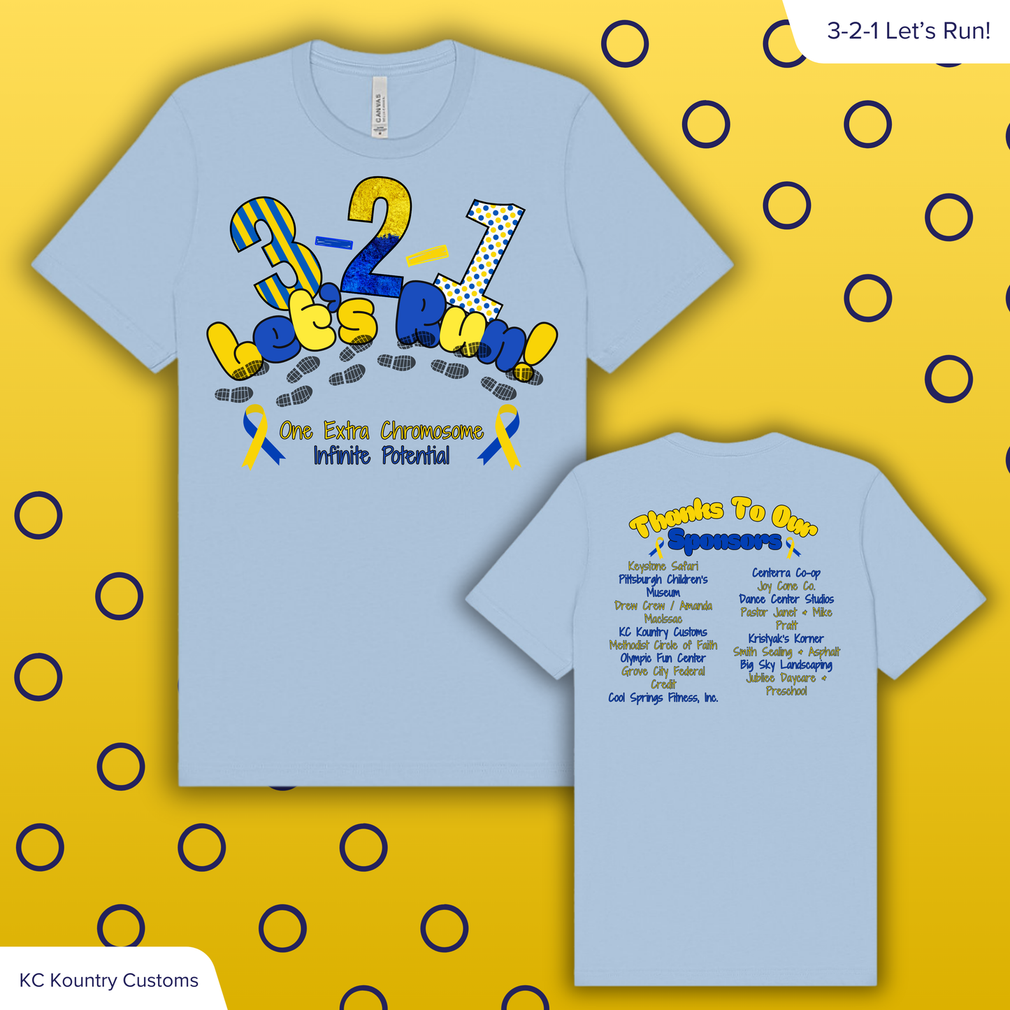 OFFICIAL 3-2-1 Race Shirt - TODDLER