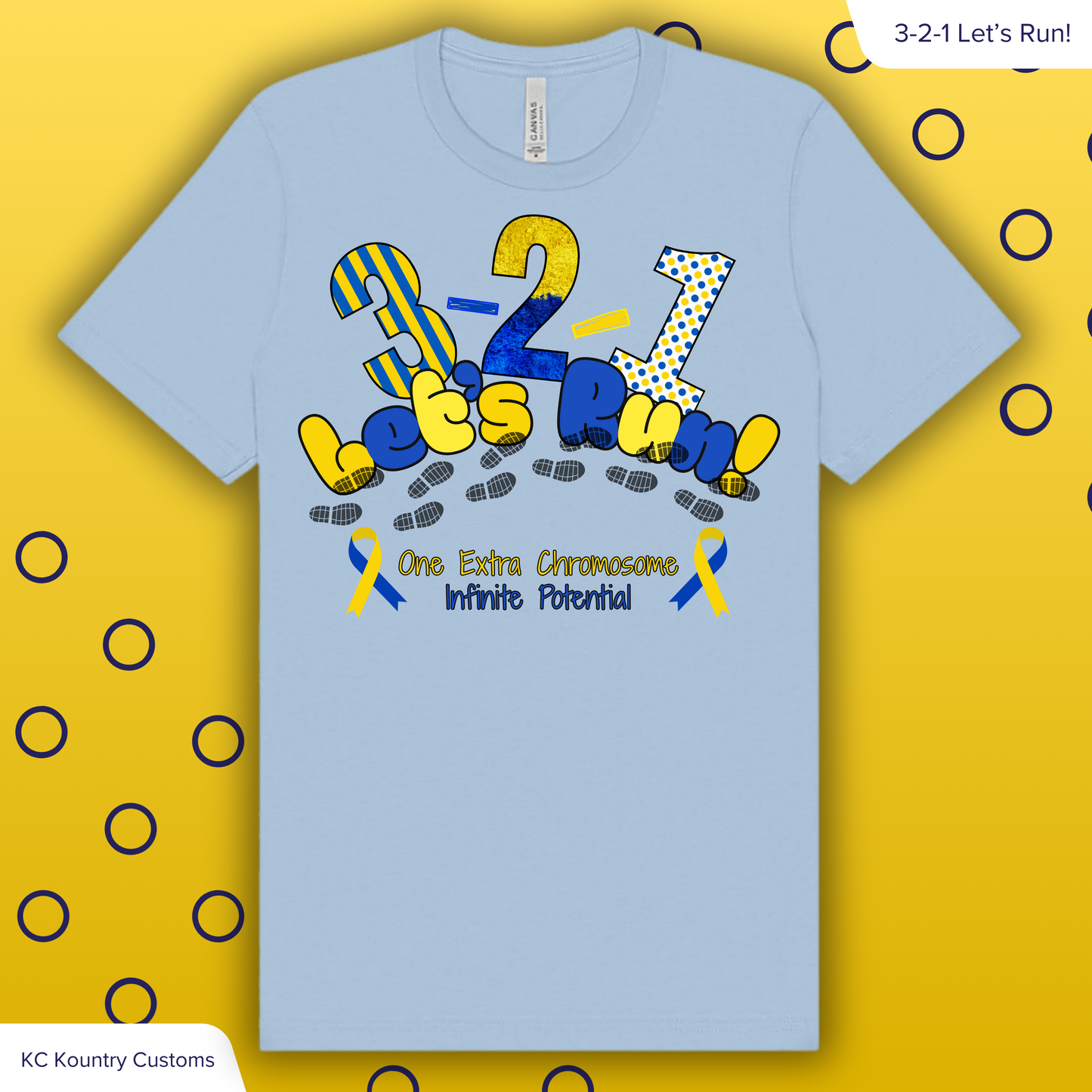 OFFICIAL 3-2-1 Race Shirt - TODDLER