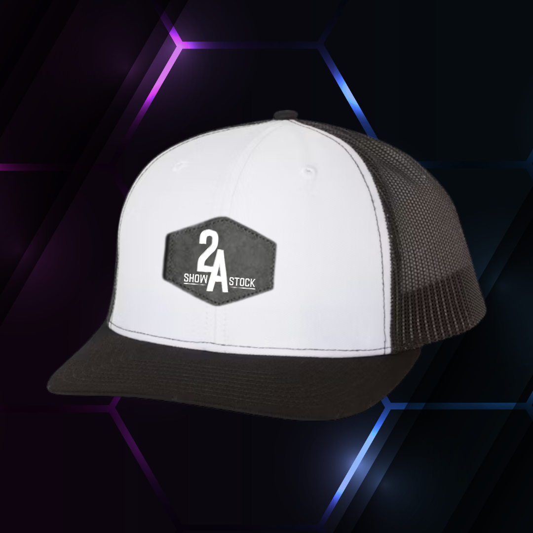 2A White/Black Richardson 112 w/ Patch