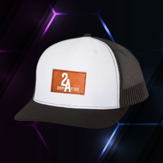 2A White/Black Richardson 112 w/ Patch