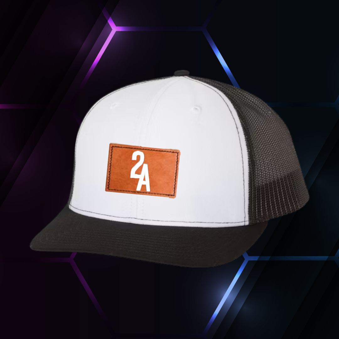 2A White/Black Richardson 112 w/ Patch