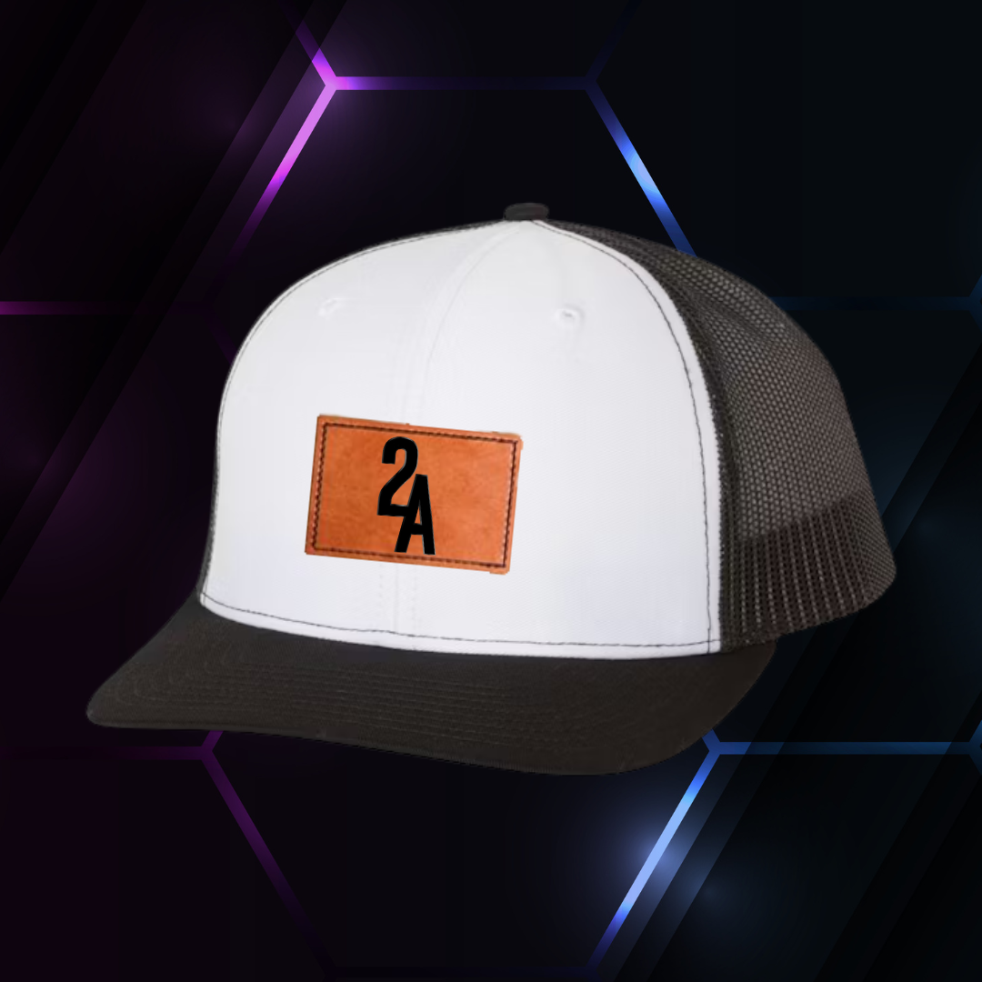 2A White/Black Richardson 112 w/ Patch