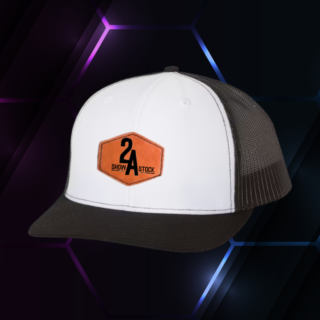 2A White/Black Richardson 112 w/ Patch
