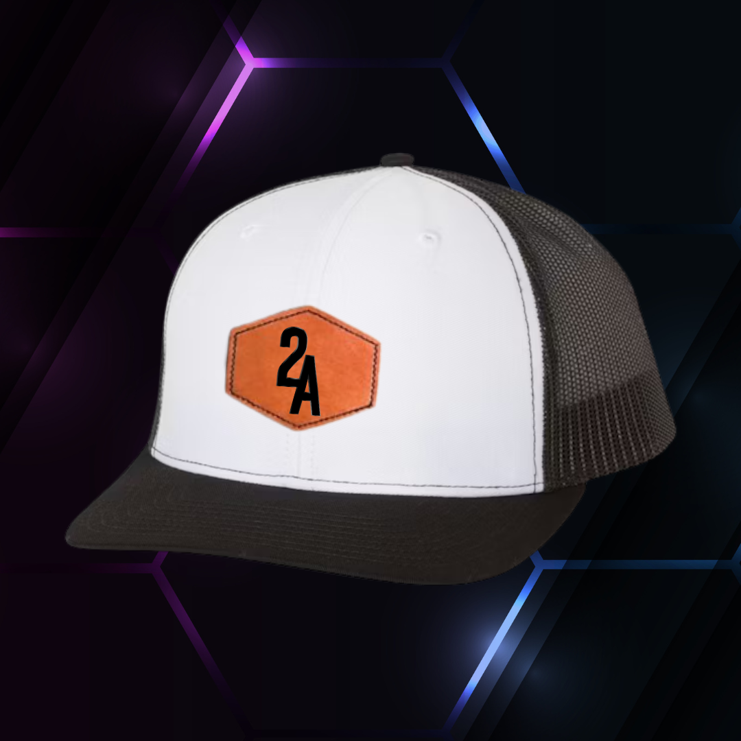 2A White/Black Richardson 112 w/ Patch