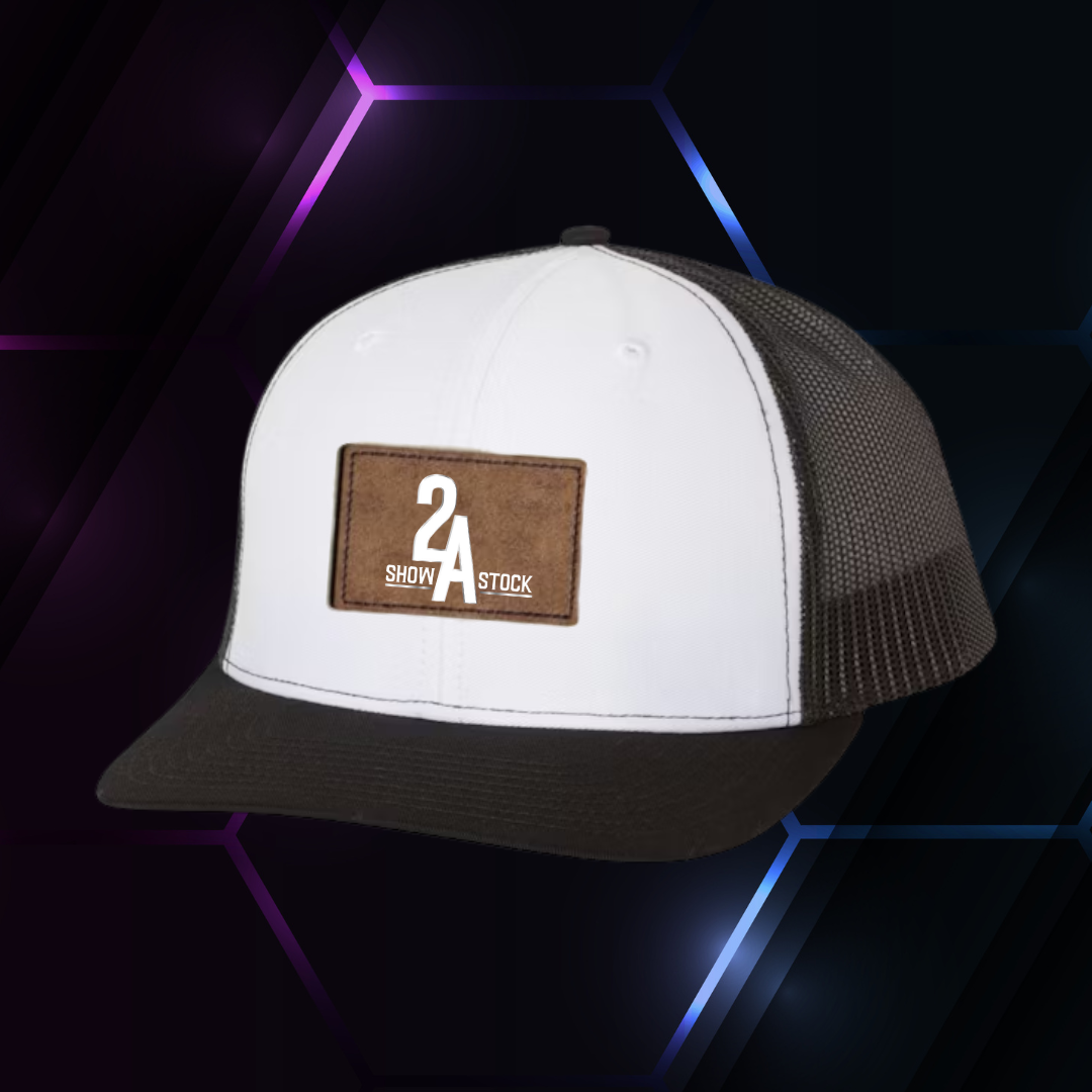 2A White/Black Richardson 112 w/ Patch