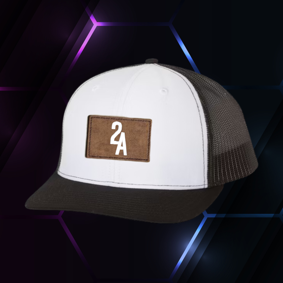 2A White/Black Richardson 112 w/ Patch