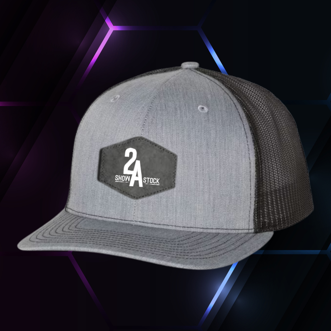 2A Charcoal/Black Richardson 112 w/ Patch