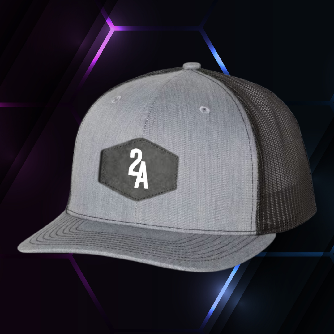 2A Charcoal/Black Richardson 112 w/ Patch