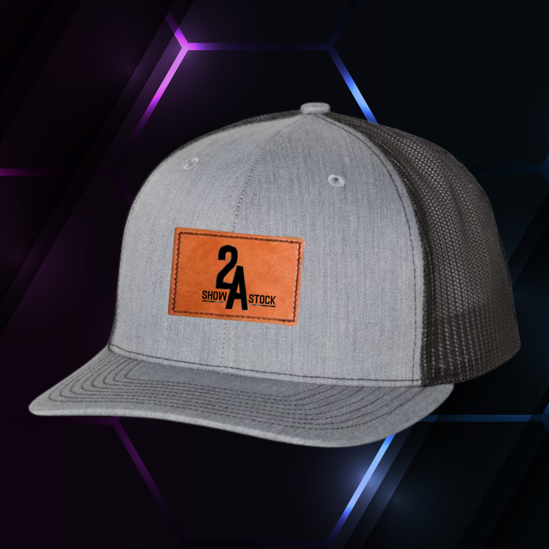 2A Charcoal/Black Richardson 112 w/ Patch
