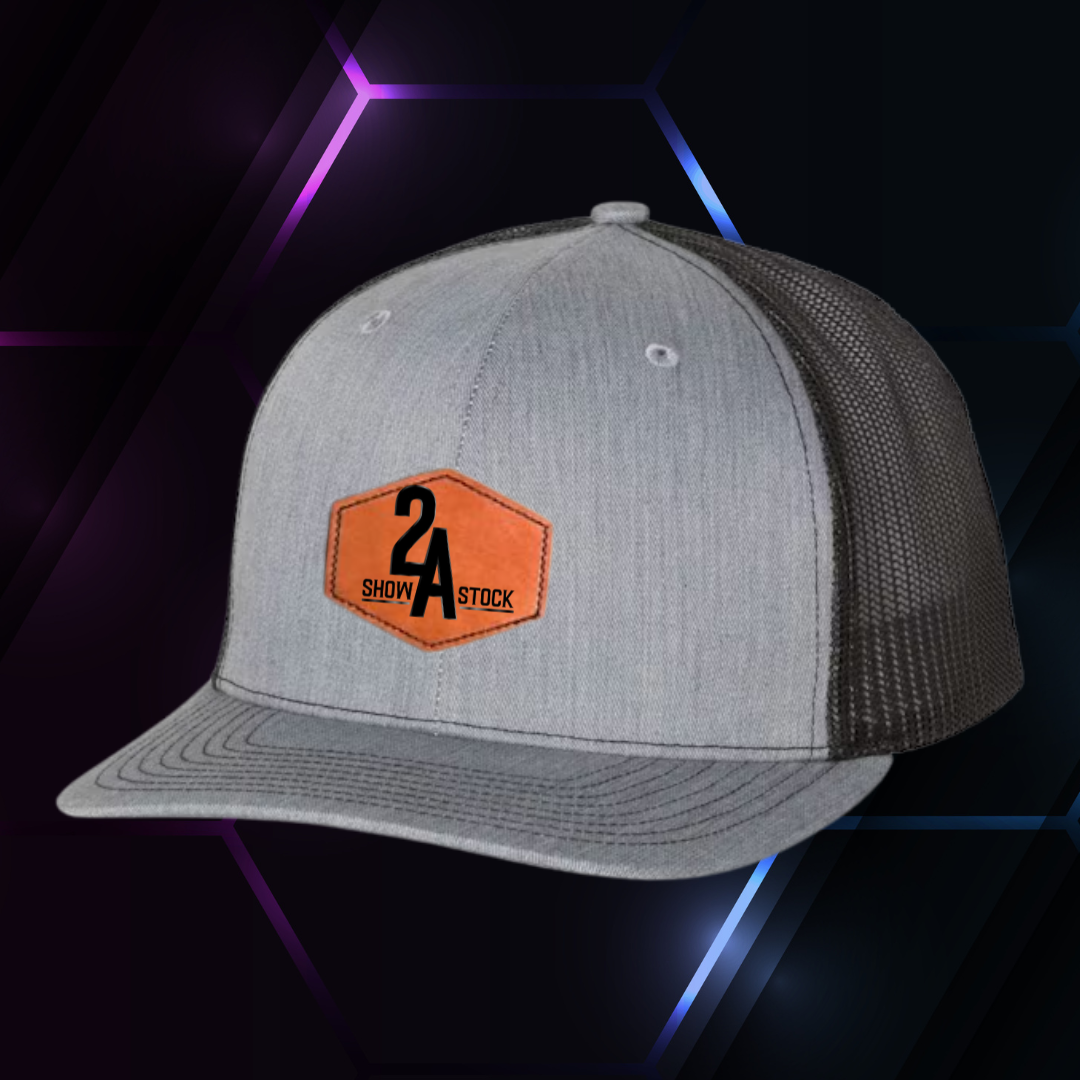 2A Charcoal/Black Richardson 112 w/ Patch