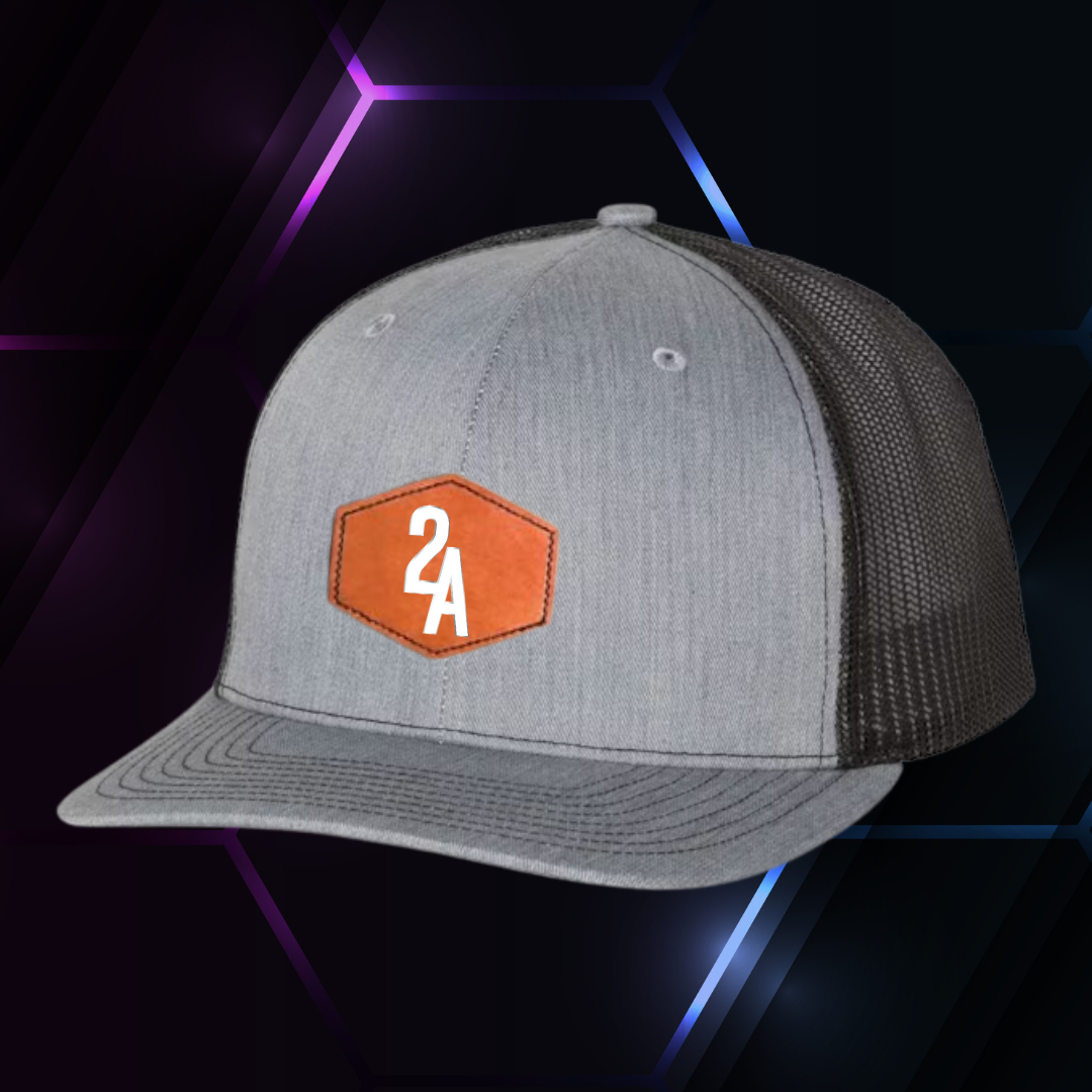 2A Charcoal/Black Richardson 112 w/ Patch