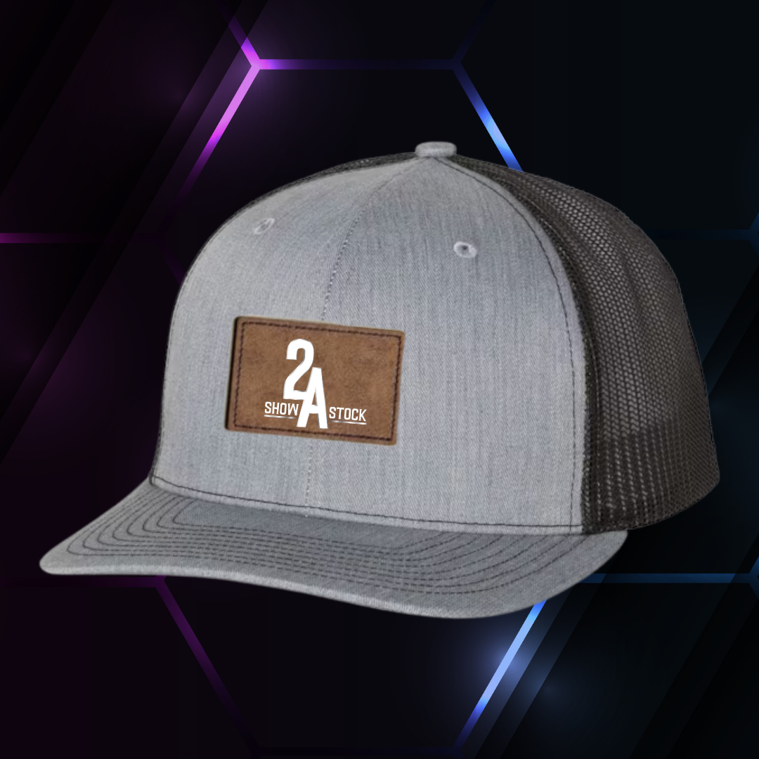 2A Charcoal/Black Richardson 112 w/ Patch