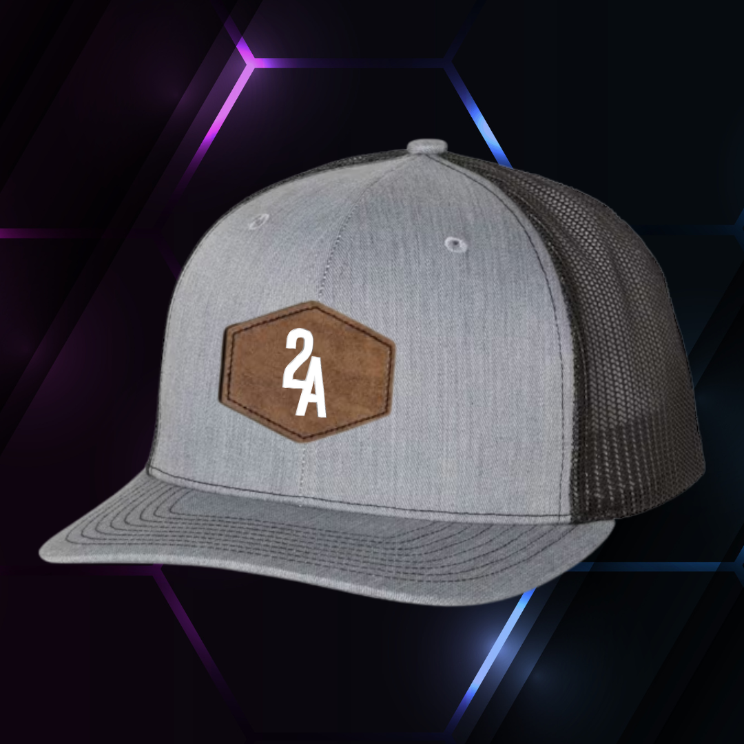 2A Charcoal/Black Richardson 112 w/ Patch