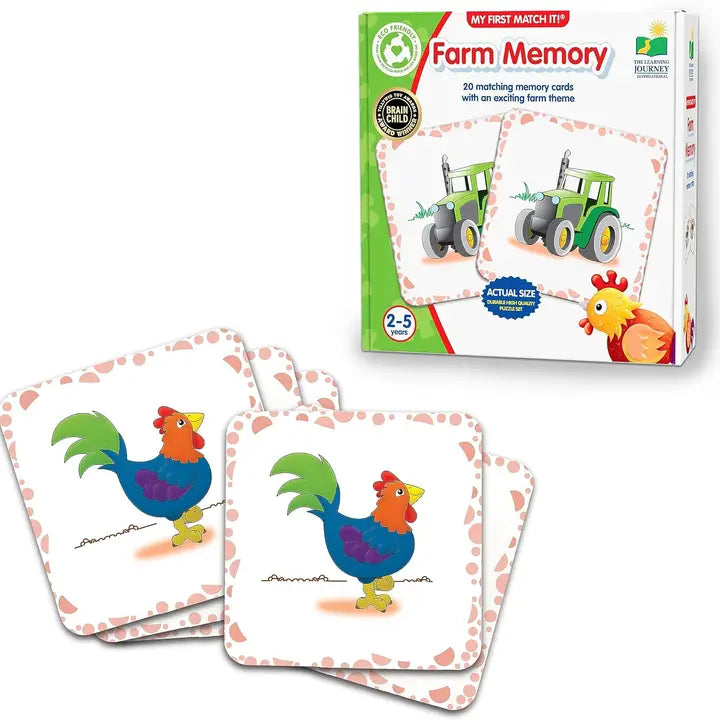 My First Memory Game- Farm