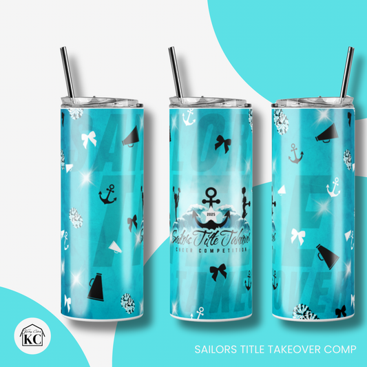 Sailors Title Takeover Collage Tumbler