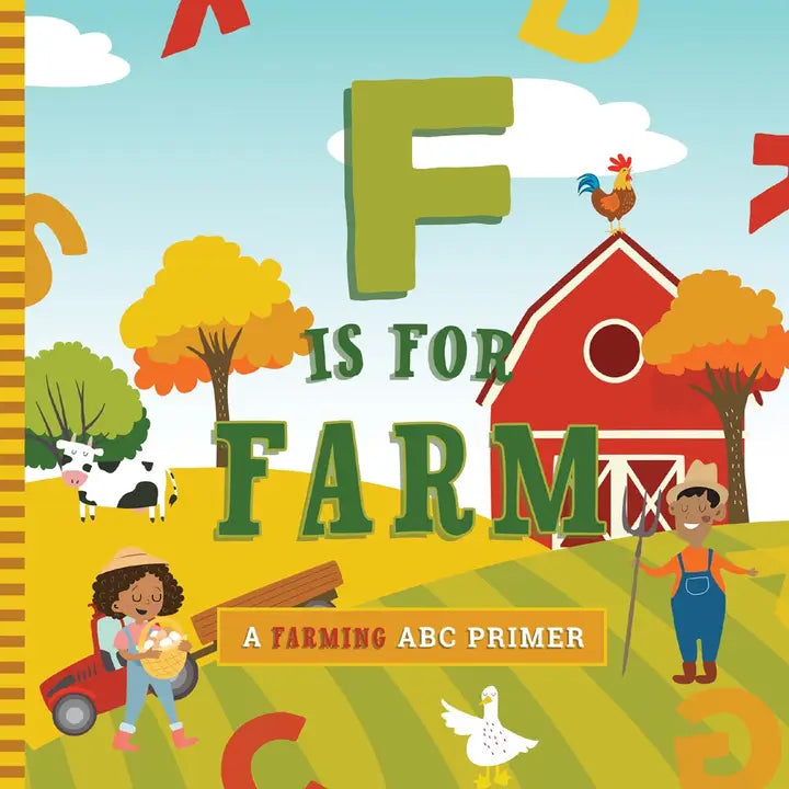 F is for Farm Children's Educational Book