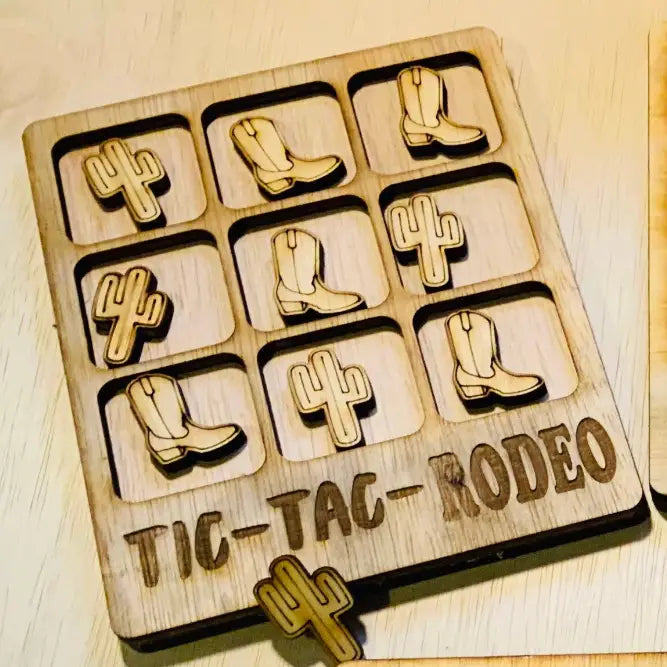 Tic Tac Rodeo Board