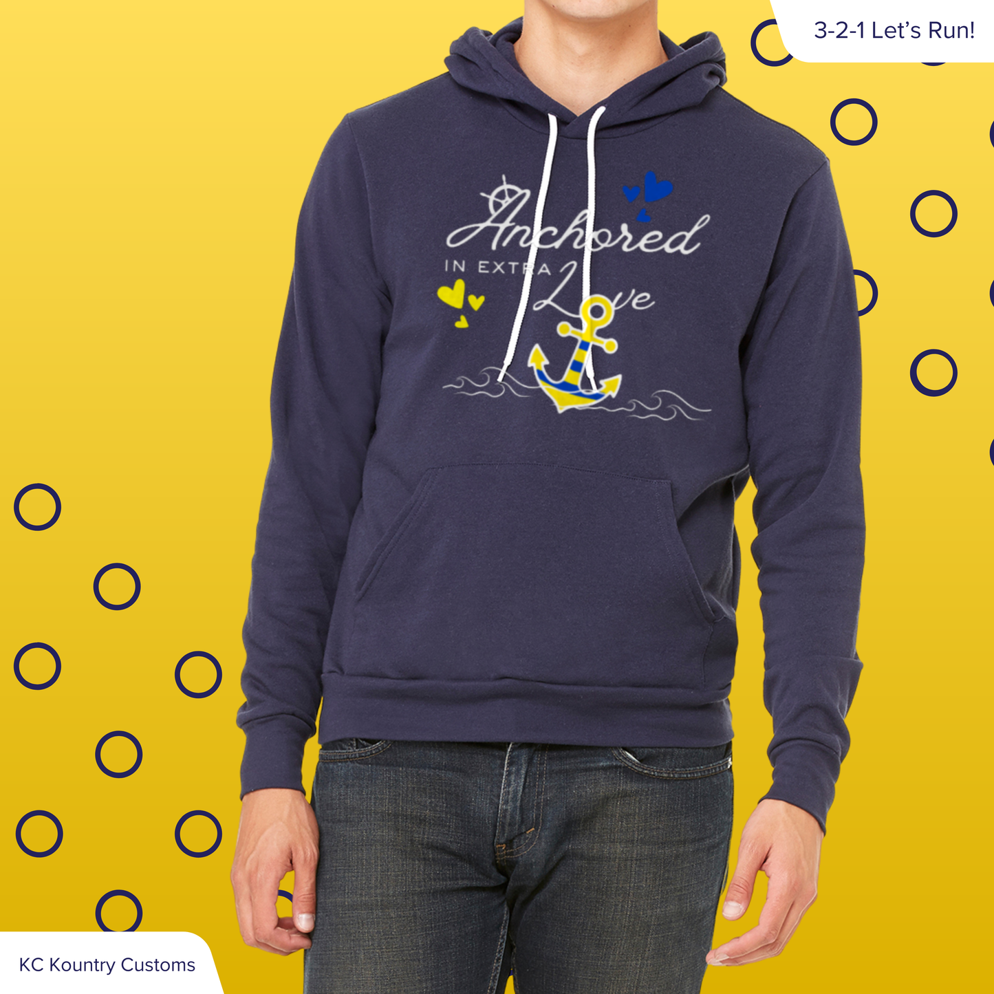Anchored In Extra Love - HOODIE