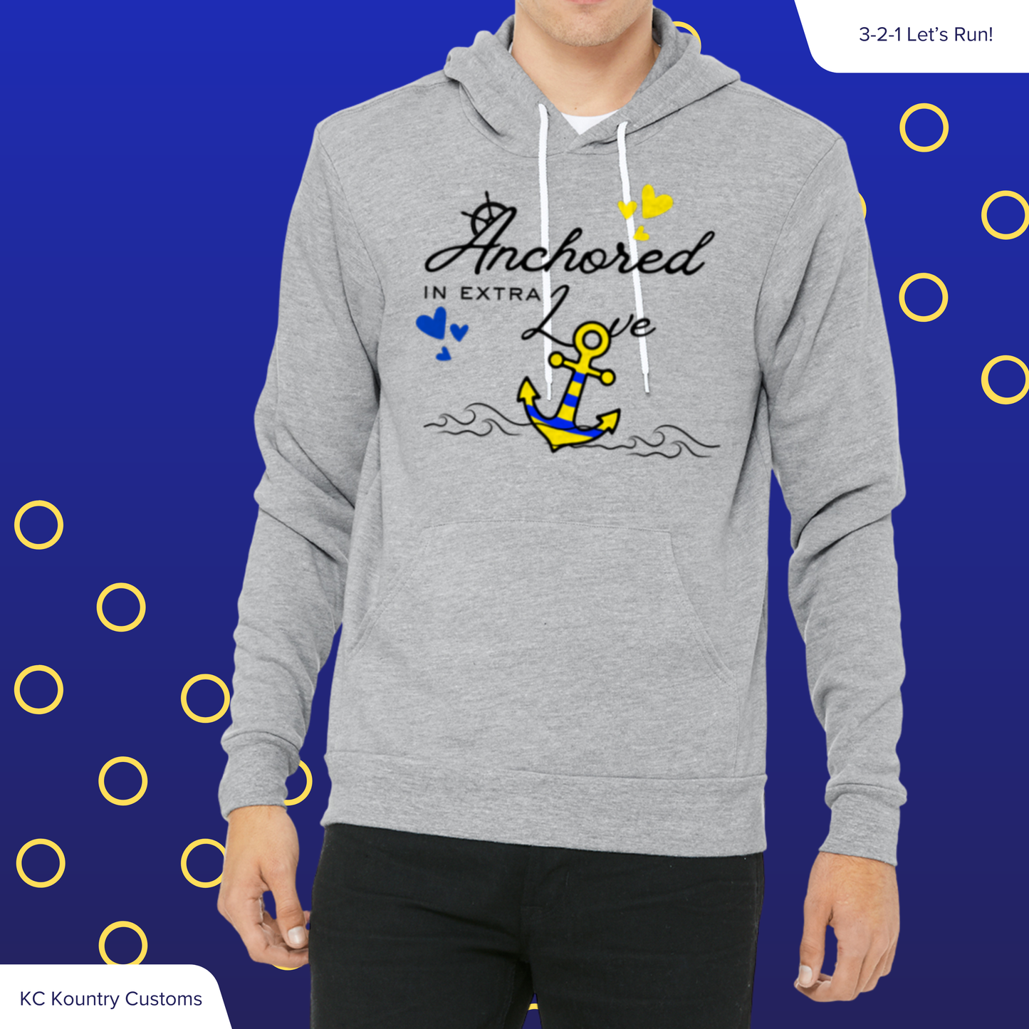 Anchored In Extra Love - HOODIE