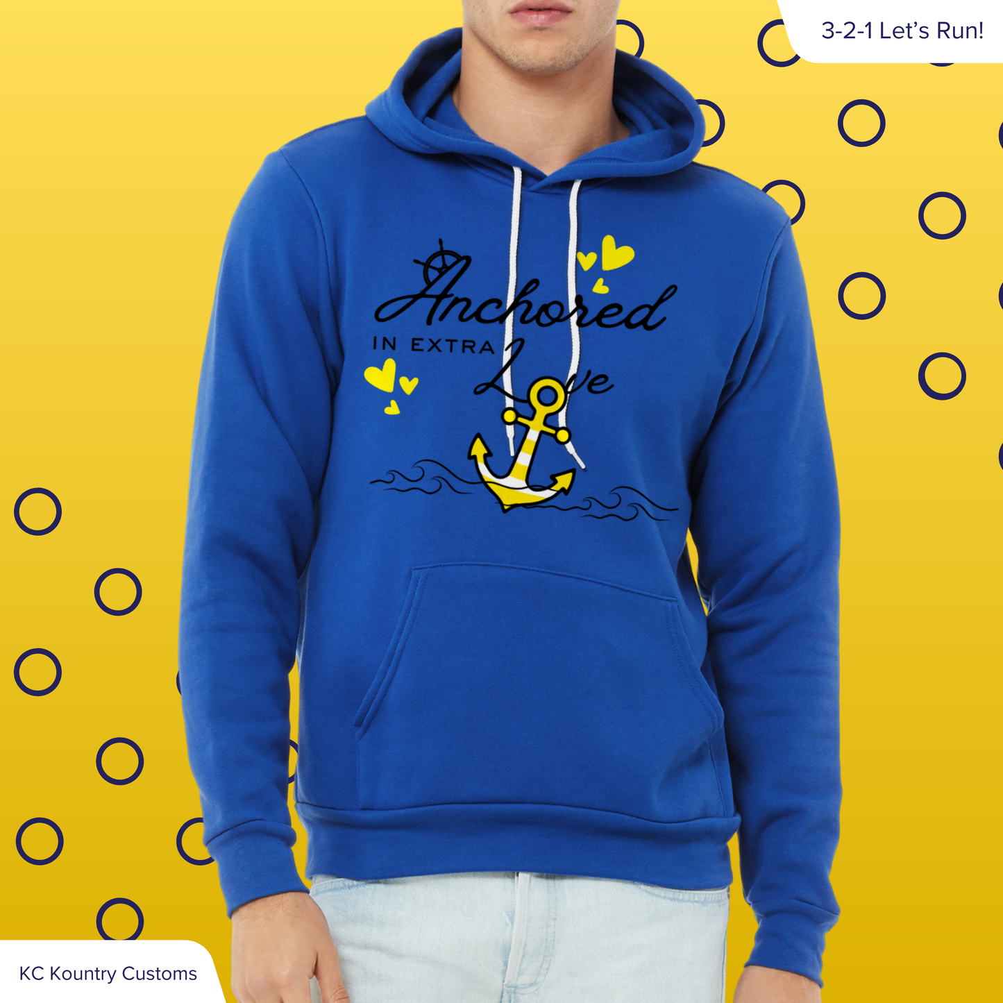 Anchored In Extra Love - HOODIE