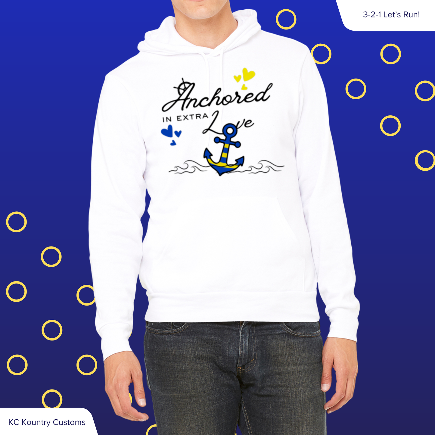 Anchored In Extra Love - HOODIE