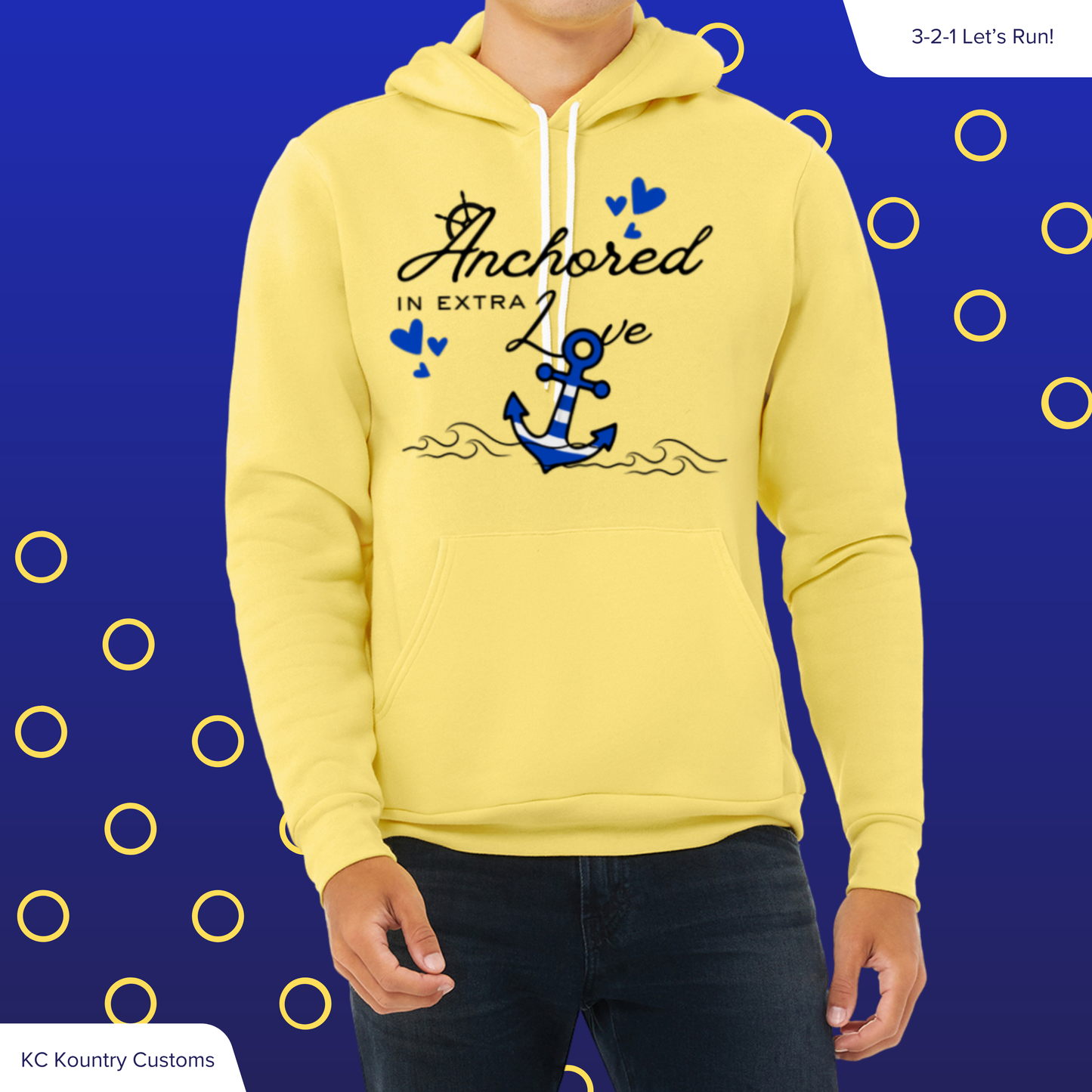 Anchored In Extra Love - HOODIE